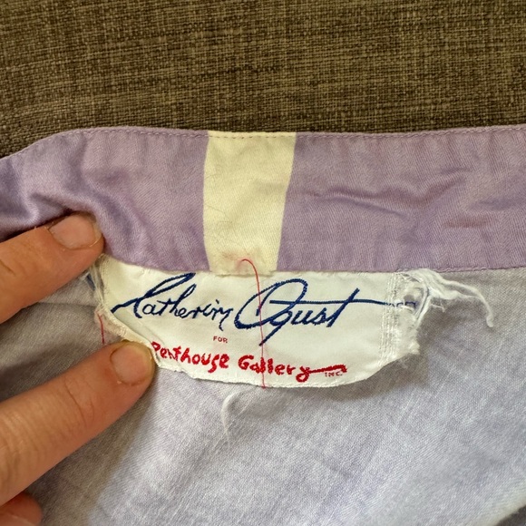 Vintage Catherine Ogust for Penthouse Gallery Dress Caftan Medium - Picture 2 of 6